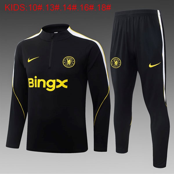 Kinder Sweatshirts Chelsea 2026-27 Schwarz 3